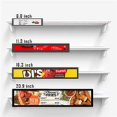 Regalkanten -LCD -Anzeige